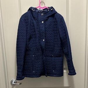 Weatherproof Women's Quilted Navy Jacket